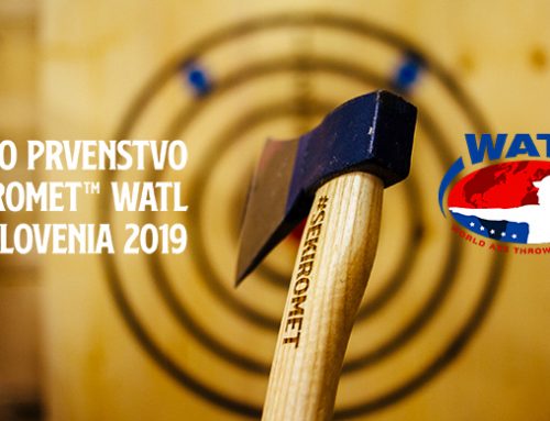 Join us at The First National Championship in Axe Throwing by WATL SLOVENIA 2019